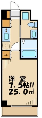コンフォリア下北沢の物件間取画像